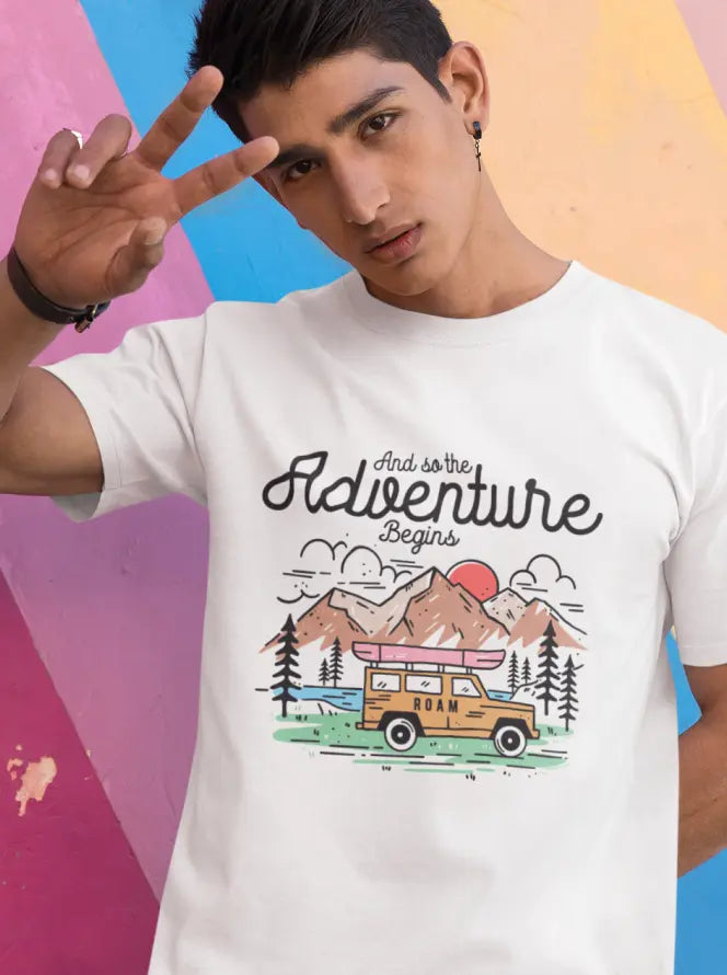 Adventure Begins | Unisex T-Shirt
