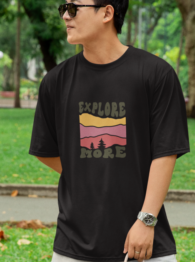 Explore More | Unisex Oversized T-shirt