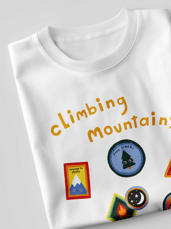 Climbing Mountain | Unisex T-shirt
