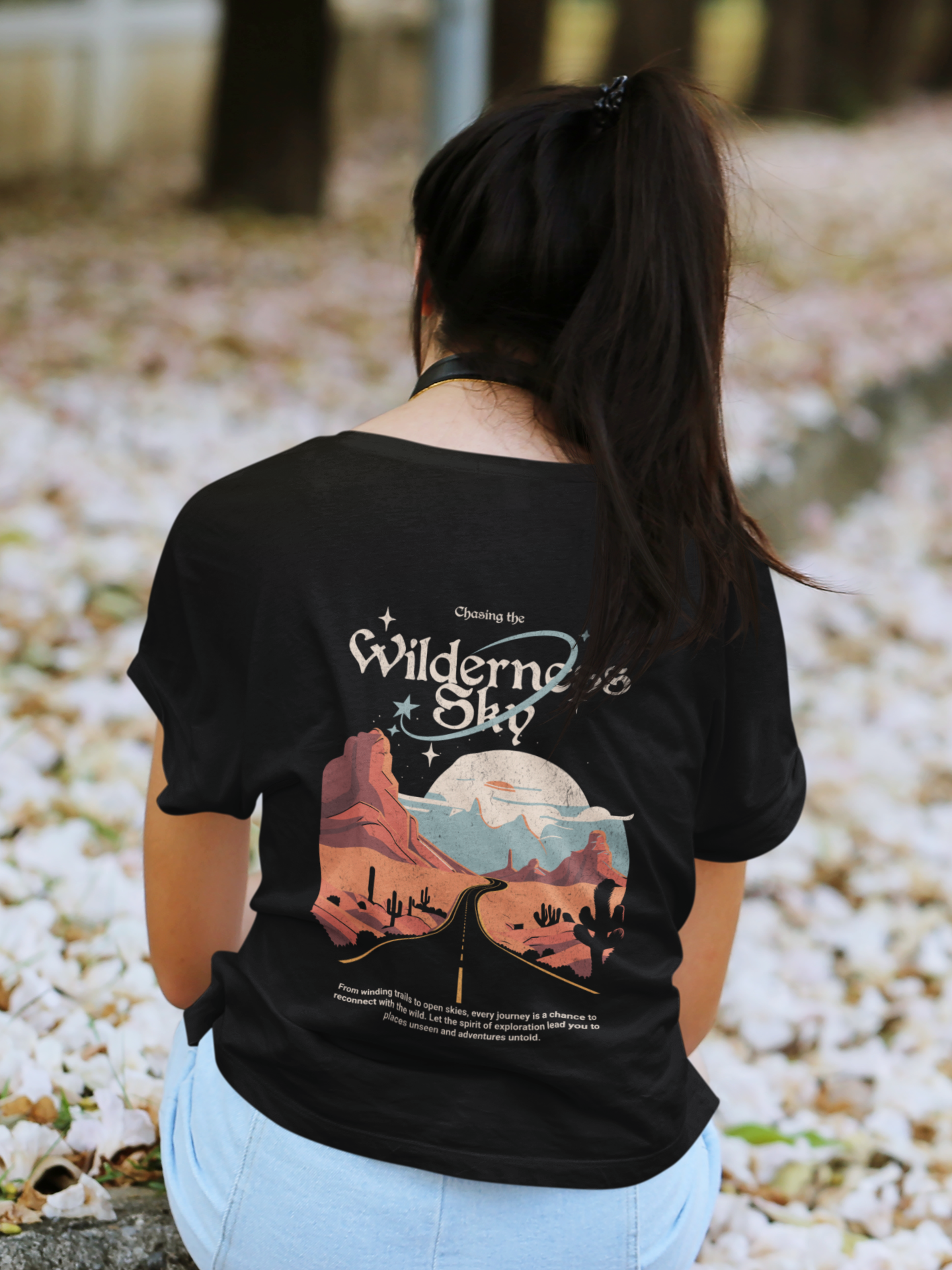 Wilderness Sky | Unisex Oversized T-Shirt