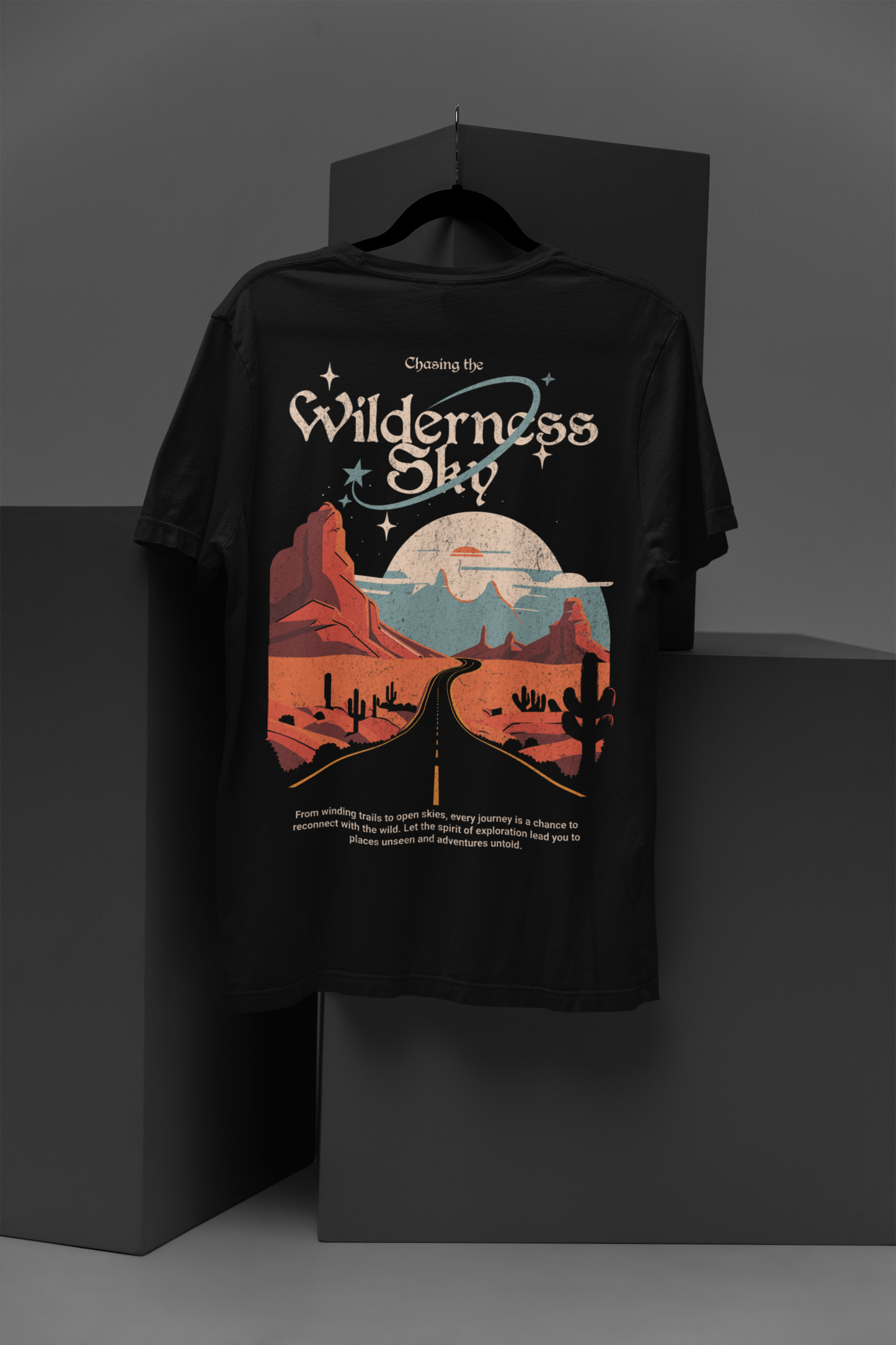 Wilderness Sky | Unisex Oversized T-Shirt