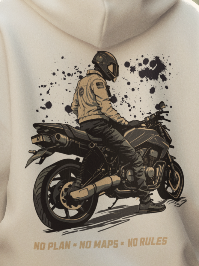 No Plan, No Maps, No Rules | Unisex Hoodies