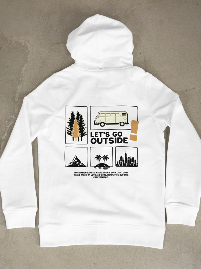 Let's go outside | Unisex Hoodie