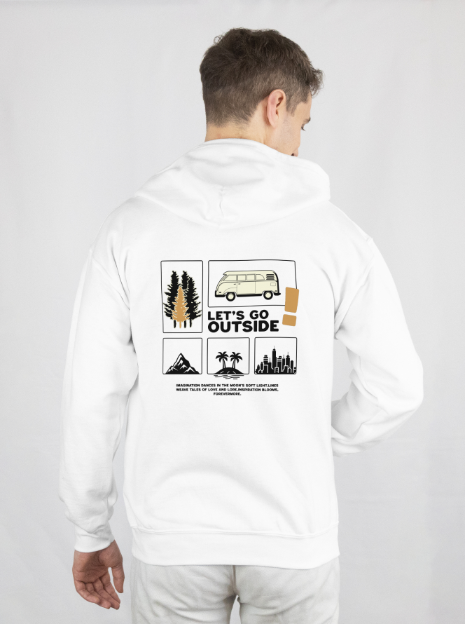 Let's go outside | Unisex Hoodie