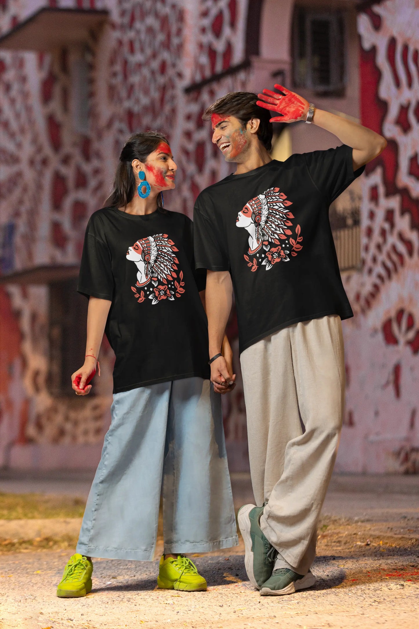 The Tribal Spirit | Unisex Oversized T-Shirt