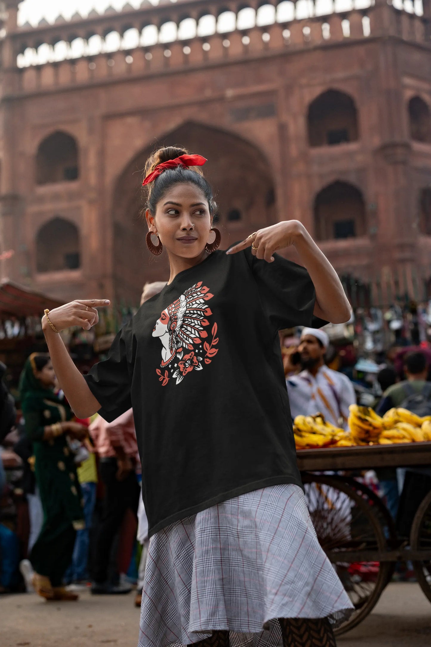The Tribal Spirit | Unisex Oversized T-Shirt